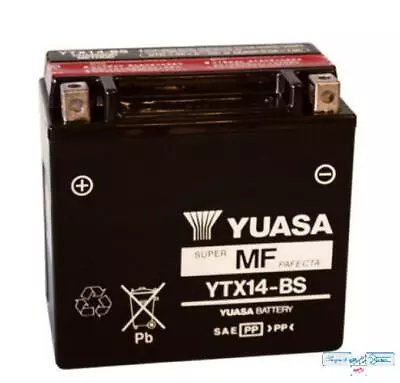 YTX14-BS Motorcycle Battery Yuasa • £80.70