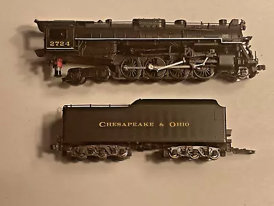 N-Scale Heritage #7465 Chesapeake & Ohio 2-8-4 Berkshire #2724 • $73