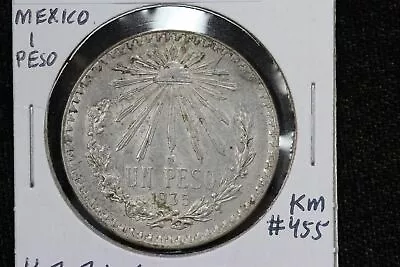 1935 Mexico Silver Peso AU+ 411W • $17.60