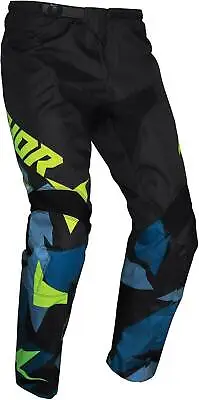 Thor Sector Pants - MX Motocross Dirt Bike Off-Road ATV Men Blue & Acid • $74.95