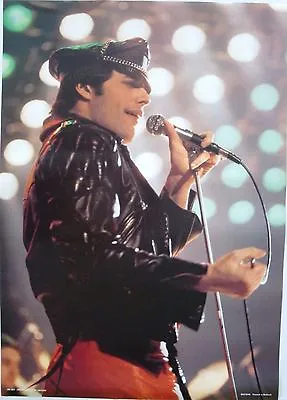 $65.33 • Buy QUEEN  FREDDIE MERCURY IN CONCERT  POSTER, FROM EARLY 1980's PRINTED IN HOLLAND 