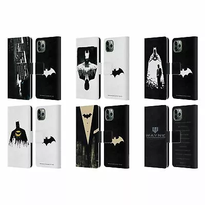 OFFICIAL BATMAN DC COMICS DUALITY LEATHER BOOK CASE FOR APPLE IPHONE PHONES • £17.95