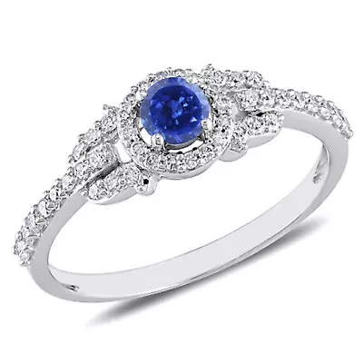 Round Shape 1.75 Carat 100% Natural Blue Tanzanite Women's Ring In 925 Silver • £142.80