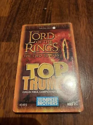 Top Trumps Lord Of The Rings Two Towers USA - Sealed - No Case • £6.99