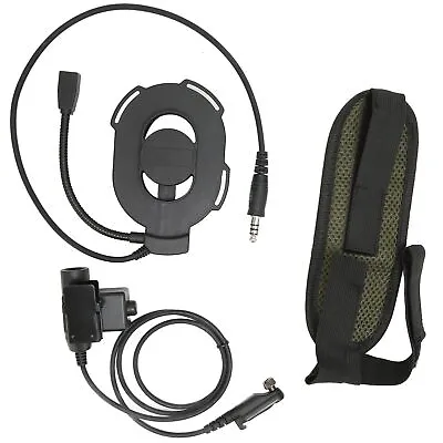 HD01 Military Unilateral Headset High Strength Headset For Hytera • £8.03