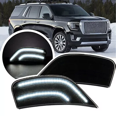 LED Side Marker Lights For Cadillac Escalade Chevy Suburban GMC Yukon 2021-23 US • $18.99