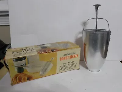 Vintage Aluminum Donut Maker Dispenser With Original Box • $15