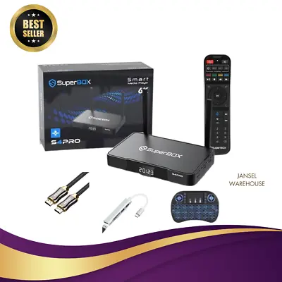 Top Seller Superbox S4 PRO  Android Tv Box Media Player All Reasonable Accept • $249