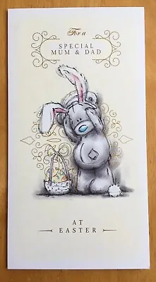 'Special Mum & Dad’ Me To You Easter Card - Tatty Bear Teddy - 9”x4.75” • £2.25