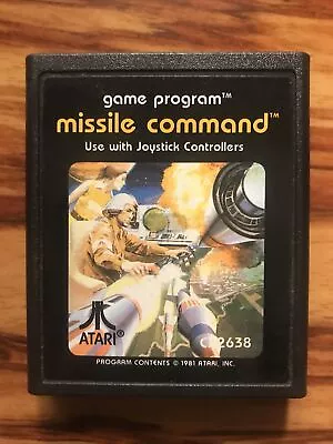 Missile Command (Atari 2600) Game Cartridge TESTED & WORKING Vintage • $7.99