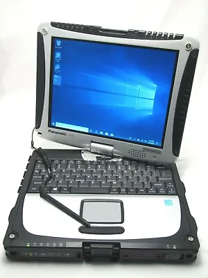 Panasonic ToughBook CF-19 MK8 TouchScreen I5-3610ME 2.7Ghz 8GB 500GB WiFi BT COM • $346.49