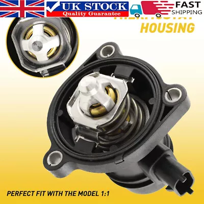 Engine Coolant Thermostat For Vauxhall Adam Astra Corsa D E 55561629 55579011 UK • £19.49