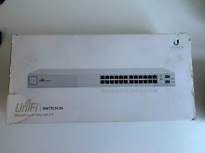 Ubiquiti Networks UniFi US-24 24 Ports Rack-Mountable Gigabit Ethernet Switch • $175