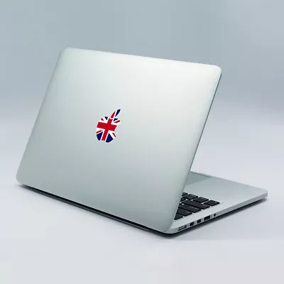 Pack Of 2 Flag Apple Logo Vinyl Sticker For Apple Macbook Pro 15 • £2.49