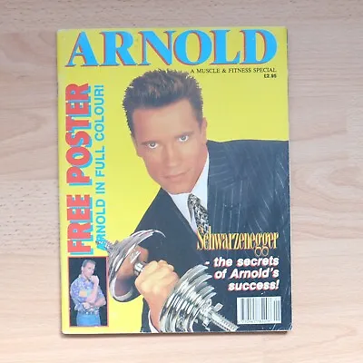 £14.95 • Buy Arnold, A Muscle And Fitness Special, Magazine With Poster Arnold Schwarzenegger