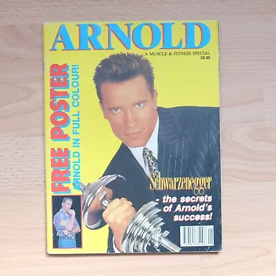 £14.95 • Buy Arnold, A Muscle And Fitness Special, Magazine With Poster Arnold Schwarzenegger