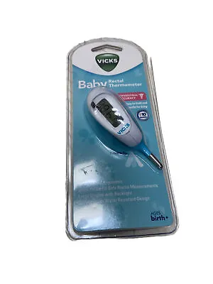 Vicks Pediatric Baby Rectal Thermometer Model V934 Professional Accuracy • $12
