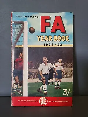 1952/53 The Official FA Year Book • £7.49