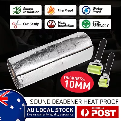 Old Vintage Car Pickup SUV Caravan Sound Deadening Insulation Heat Barrier Mat • $114.83