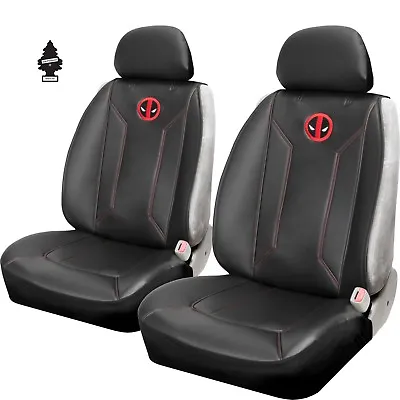 For TOYOTA Car Truck SUV Seat Covers Pair Of Marvel Deadpool Sideless New • $63.26