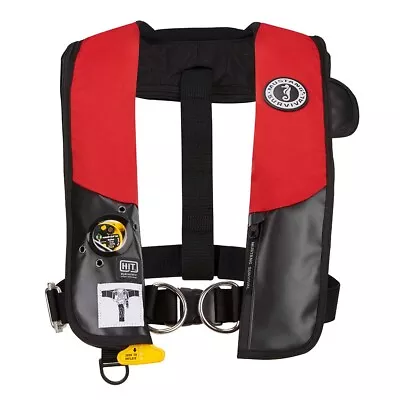 Mustang HIT Hydrostatic Inflatable PFD W/Harness - Red/Black • $299.99