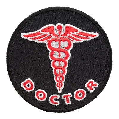 Doctor Caduceus Red Patch Medical Profession Patches • $4.99