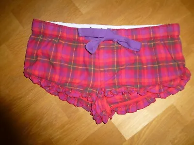 Jack Wills Size 10 Red Check PJ Shorts • £6.99