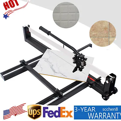 Tile Cutter Manual Tile Cutter 31.5-Inch Ceramic Porcelain Cutting Machine New • $57.04