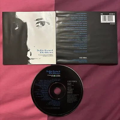 Greatest Hits 1985-1995 By Michael Bolton (CD 1995) ONLY DISC COVER & LEAFLET • £2