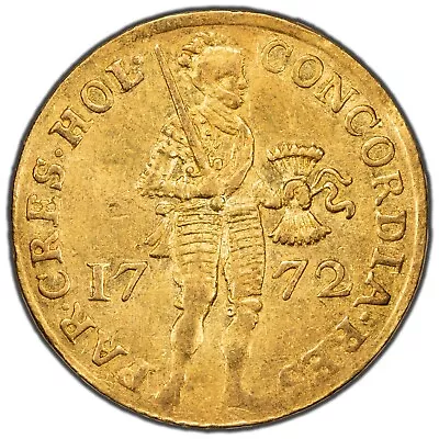 1772 Netherlands One Ducat Gold Coin • $450.66
