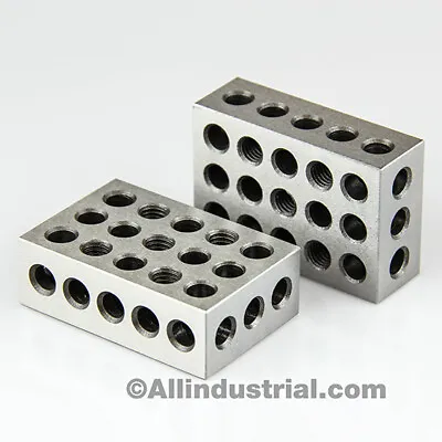 2-4-6 Blocks 23 Holes Matched Pair Ultra Precision .0006  Machinist 246 Jig • $71.99