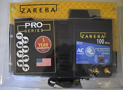 Zareba EAC100MZ Electric Fence Charger 100 Mile AC Low Impedance • $239.99