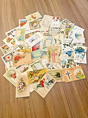 Postcards - Vintage Xmas New Years Easter 60 To 70 Cards • $35