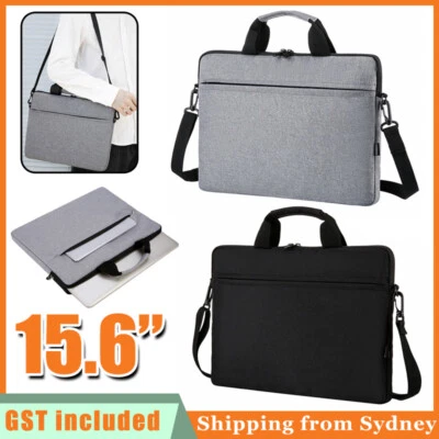 15.6inch Waterproof Laptop Case Sleeve Carry Shoulder Briefcase Adjustable Bag • $14.29