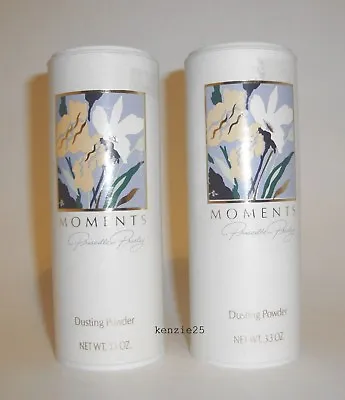 Priscilla Presley Moments Perfumed Body Dusting Powder Talc 3.3 OZ Lot X2 Nwob • $22.99