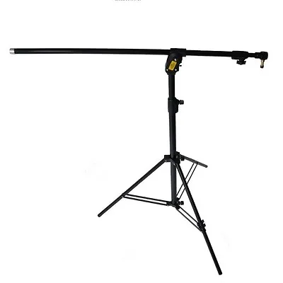 Manfrotto 420NSB Combi Boom Stand Black Tripod Gallows Convertible Boom Triple • £183.53