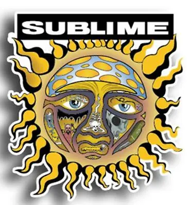 Sublime Main Logo  Logo Sticker / Vinyl Decal  | 10 Sizes!! TRACK • $59.99