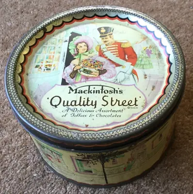 £3 • Buy Vintage Mackintosh's Quality Street Tin