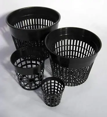 2  3  3.75  5  Or 6  Mesh Net Pots Cups Hydroponics - Choose Your Quantity! • $5.49