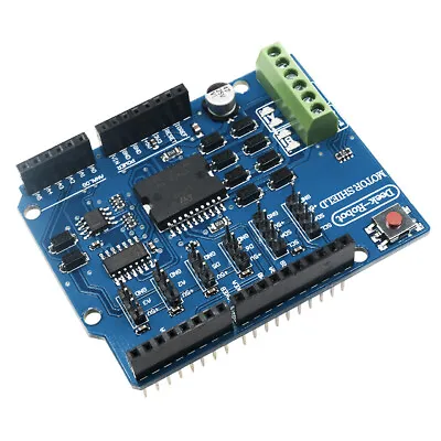 L298P Shield R3 DC Motor Driver Module 2A H-Bridge 2 Channel For Arduino 2560 • $14.99