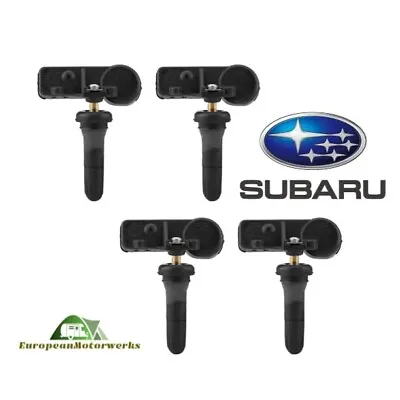 Complete Set Of 4 Genuine Oem 08-18 Subaru Forester Tpms Tire Pressure Sensors • $54