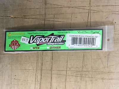 VaporTrail Archery Vapor Trail VTX Diamond Rock String 83 7/8 Inch - NOS • $12.95