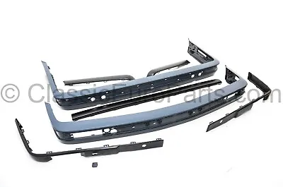 Euro Front & Rear Plastic Bumper Set With Trim For BMW E30 Late Model 318 325 • $3199