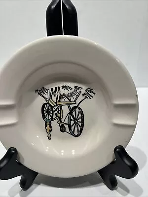 Vintage Ovenproof Dinnerware Hand Decorated Spinning Wheel Ashtray • $13.88