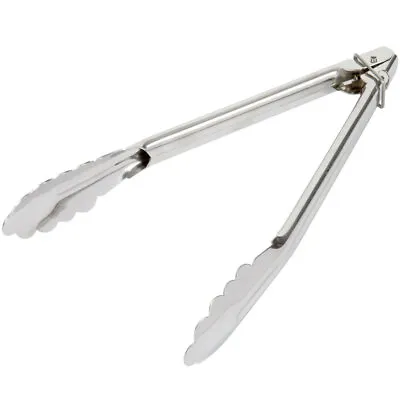 $5.99 • Buy Heavy Duty Stainless Steel Utility Tongs (7 , 10 , 12 , 16  Sizes)
