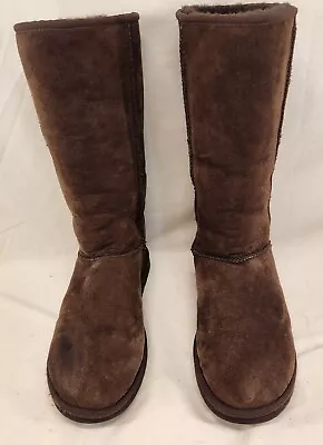 UGG Australia Women’s Boots Classic Tall 5815 Size 9 Brown EUR 40/UK 7 • $26