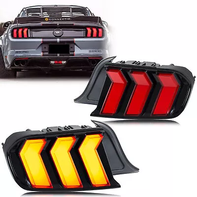 LED Tail Lights For Ford Mustang 2015-2023 Sequential Signal 6th Gen Rear Lamps • $499.99