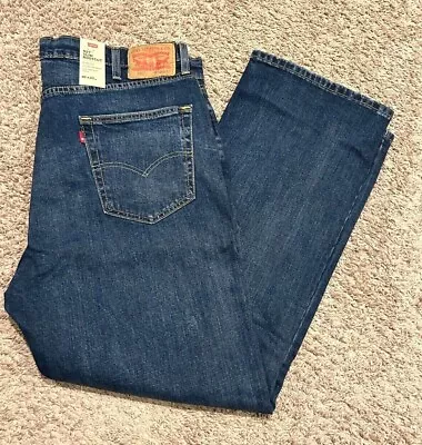 Levi's 527 Jeans Slim Bootcut Blue W Stretch Men's Sizes NWT RT$69.50 0554 • $49.99