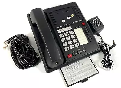 TeleMatrix TMX308 Black 3-Line Office Phone From RCA Hoosier Dome • $23.99