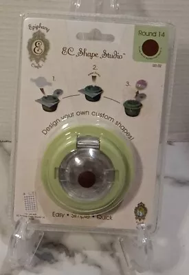 Epiphany Crafts EC Shape Studio Round 14 SST-02 Button Tool Punch New  • $4
